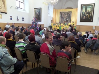 17.12. 2014  Vánoční besídka domova