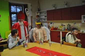 5.12.2014 Mikulášská nadílka v domovu