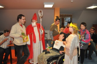 5.12.2014 Mikulášská nadílka v domovu