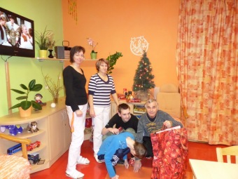 24.12. 2014  Štědrý den v Domovu pod hradem Žampach