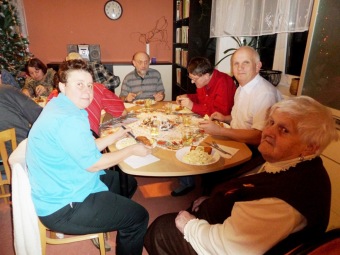 24.12. 2014  Štědrý den v Domovu pod hradem Žampach