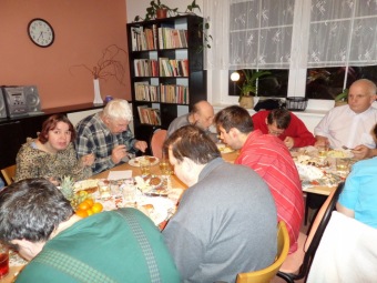 24.12. 2014  Štědrý den v Domovu pod hradem Žampach