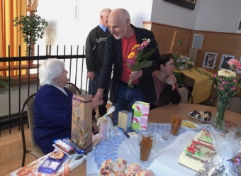 13.2.2015 Jubileum 85 let - p. Zdena Sütterová