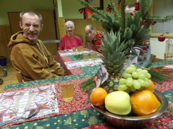 24.12. 2015 Štědrý den v Domovu pod hradem Žampach