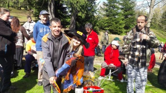 29.4 2016 Rej čarodějnic v Domovu pod hradem Žampach