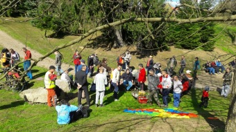 29.4 2016 Rej čarodějnic v Domovu pod hradem Žampach