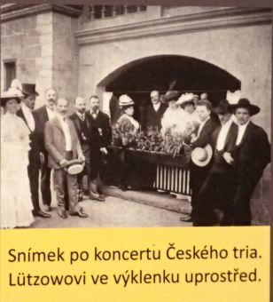 16.1. 2016 Vzpomínkový akt Vamberk - Dr. František Lützow (*1849 - +1916)  - 100 let od úmrtí.