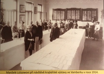 16.1. 2016 Vzpomínkový akt Vamberk - Dr. František Lützow (*1849 - +1916)  - 100 let od úmrtí.