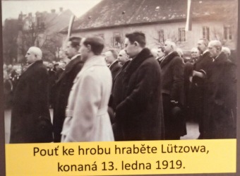 16.1. 2016 Vzpomínkový akt Vamberk - Dr. František Lützow (*1849 - +1916)  - 100 let od úmrtí.