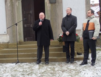 16.1. 2016 Vzpomínkový akt Vamberk - Dr. František Lützow (*1849 - +1916)  - 100 let od úmrtí.