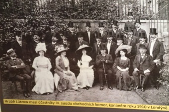 16.1. 2016 Vzpomínkový akt Vamberk - Dr. František Lützow (*1849 - +1916)  - 100 let od úmrtí.