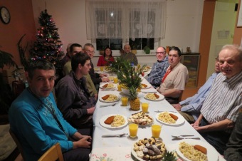 2016 Štědrý den v Domovu pod hradem Žampach (24.12)