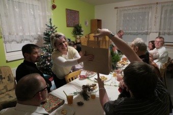 2017 Štědrý den v Domovu pod hradem Žampach (24.12.)