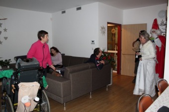 2019 Mikulášská nadílka v domovu (5.12.) - domky Bažantnice Letohrad