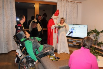 2019 Mikulášská nadílka v domovu (5.12.) - domky Bažantnice Letohrad