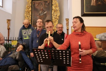 2022 Vánoční besídka v Domovu pod hradem Žampach (22.12.)