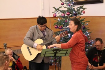 2022 Vánoční besídka v Domovu pod hradem Žampach (22.12.)