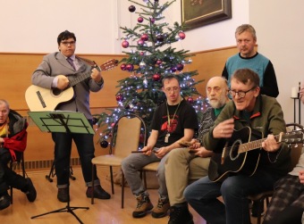 2022 Vánoční besídka v Domovu pod hradem Žampach (22.12.)