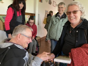 2023 Oslava 55. narozenin pana Jaroslava Trilče s výstavou obrazů  (18.5.)