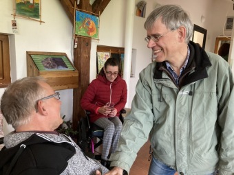 2023 Oslava 55. narozenin pana Jaroslava Trilče s výstavou obrazů  (18.5.)