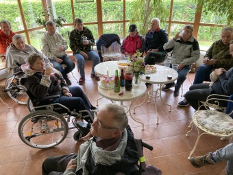 2023 Oslava 55. narozenin pana Jaroslava Trilče s výstavou obrazů  (18.5.)