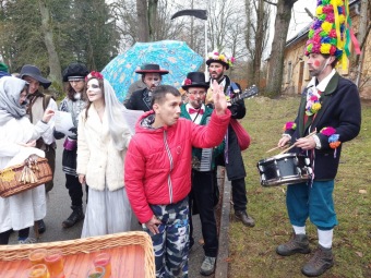 2023 Masopust v obci Žampach (18.2.)