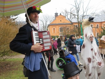 2023 Masopust v obci Žampach (18.2.)