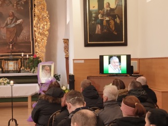 Ve věku 72 let zemřel pan Josef Puchýř - poslední rozloučení v naší kapli sv. Bartoloměje na Žampachu.