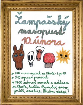 2024 Masopust v obci Žampach (10.2.)