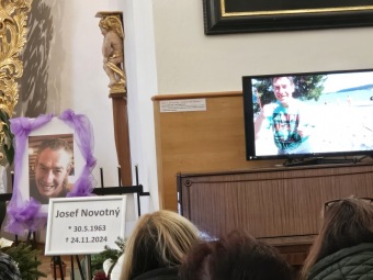 2024 Poslední rozloučení s panem Josefem Novotným (29.11.)