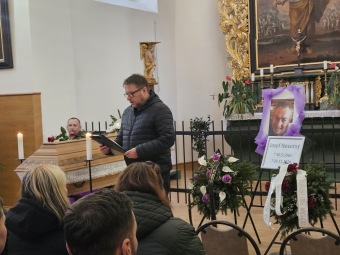 2024 Poslední rozloučení s panem Josefem Novotným (29.11.)