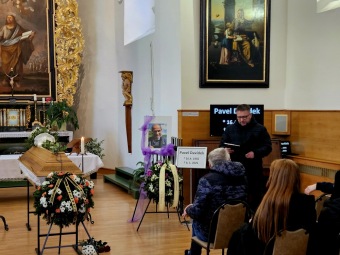 2025 Poslední rozloučení s panem Pavlem Davídkem (10.1.)