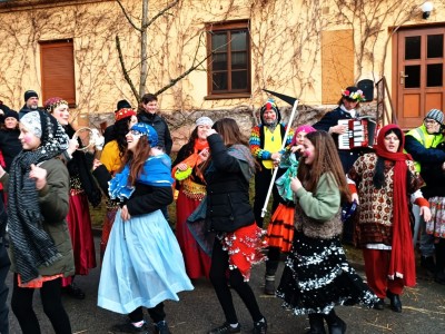 2026 Masopust v obci Žampach (14.2.)