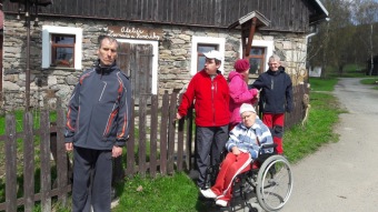 Společný jarní pobyt v Jedlové v Orlických horách 17. – 23. 4. 2016  za účastí domova Rychnov n. Kněžnou a Rokytnice v Orl. horách