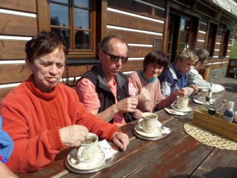 Společný jarní pobyt v Jedlové v Orlických horách 17. – 23. 4. 2016  za účastí domova Rychnov n. Kněžnou a Rokytnice v Orl. horách