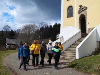 2023 Výlet Loučení se zimou - Rampušák v Deštném v Orl. horách (25.3.)