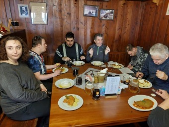 2023 Výlet Loučení se zimou - Rampušák v Deštném v Orl. horách (25.3.)