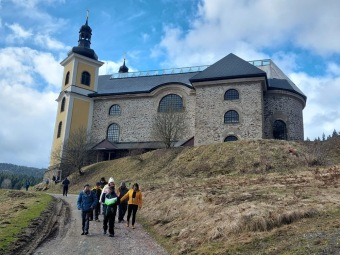2023 Výlet Loučení se zimou - Rampušák v Deštném v Orl. horách (25.3.)