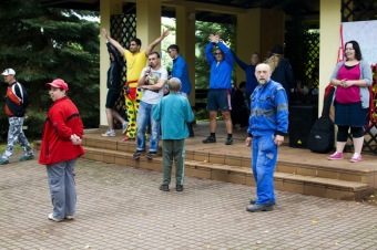 SPORTOVNÍ ODPOLEDNE  SE STUDENTY  UP OLOMOUC  - 2014