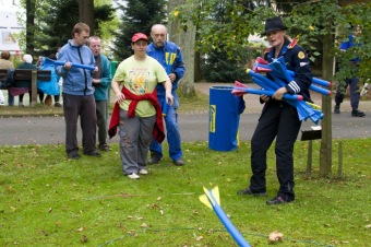 SPORTOVNÍ ODPOLEDNE  SE STUDENTY  UP OLOMOUC  - 2014