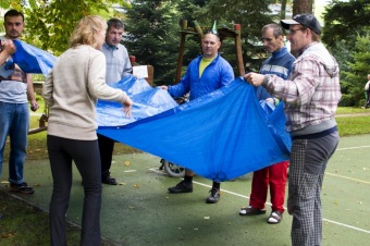 SPORTOVNÍ ODPOLEDNE  SE STUDENTY  UP OLOMOUC  - 2014