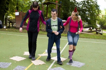 SPORTOVNÍ ODPOLEDNE  SE STUDENTY  UP OLOMOUC  - 2014