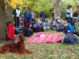 10.10. 2015 Orientační běžci na Žampachu (12. kolo VčP OB)