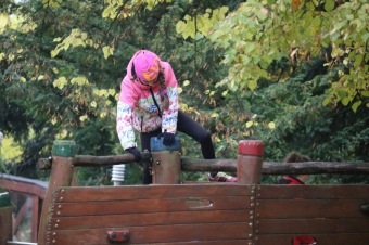 Foto Iscarex - Honza Šimůnek a Markéta Černá: 2. ročník běžeckého krosu Okolo Žampachu 23.10. 2016