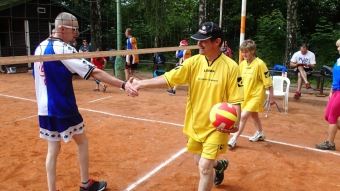 10. - 12.6. 2016 Přehazovaná Dřevěnice - XXI. ročník národního turnaje - den druhý - zahájení a zápasy