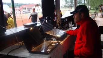 10. - 12.6. 2016 Přehazovaná Dřevěnice - XXI. ročník národního turnaje -  disko na hřišti a večerní ohňostroj