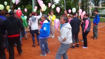 10. - 12.6. 2016 Přehazovaná Dřevěnice - XXI. ročník národního turnaje -  disko na hřišti a večerní ohňostroj