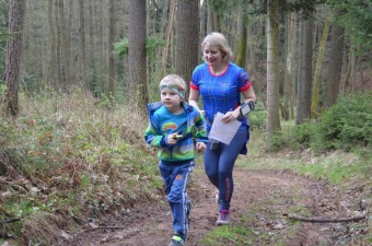 2016 Orientační běžci na Žampachu (5. kolo VčP OB 16.04. 2016)