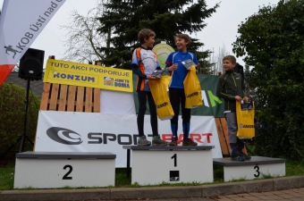 2016 Orientační běžci na Žampachu (5. kolo VčP OB 16.04. 2016)