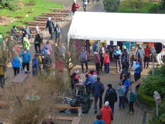 2016 Orientační běžci na Žampachu (5. kolo VčP OB 16.04. 2016)